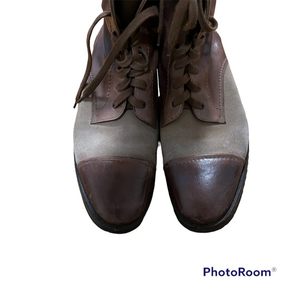 Gravati Neiman Marcus Combat Boots Size 10M - Picture 3 of 10